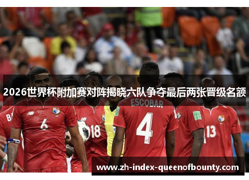 2026世界杯附加赛对阵揭晓六队争夺最后两张晋级名额